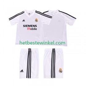 Real Madrid 2004 20025 Voetbalshirts Retro Kind Thuis